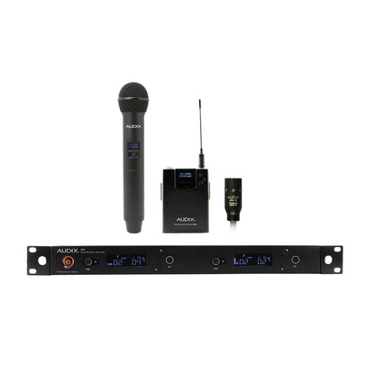 Audix AP62C210 R62 Receivr W/Om2 H&Held Transmittrr;B60 Bodypack W/Adx10 Lavalier Mic