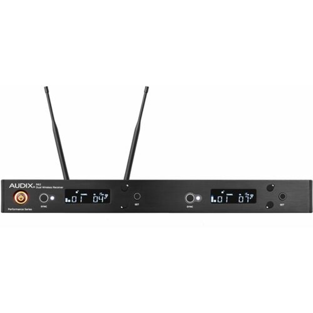 Audix AP62C210 R62 Receivr W/Om2 H&Held Transmittrr;B60 Bodypack W/Adx10 Lavalier Mic