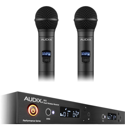 Audix AP62OM2 Wirels, R62, Hh, With 2 Om2 Cap 522-586Mhz