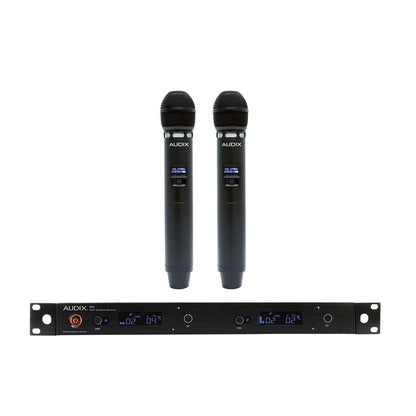 Audix AP62VX5 R62 Receiver With Two H60/Vx5 Handheld Transmitte Rs
