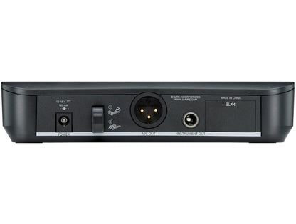 Shure BLX24/PG58 Wireless Vocal System Back