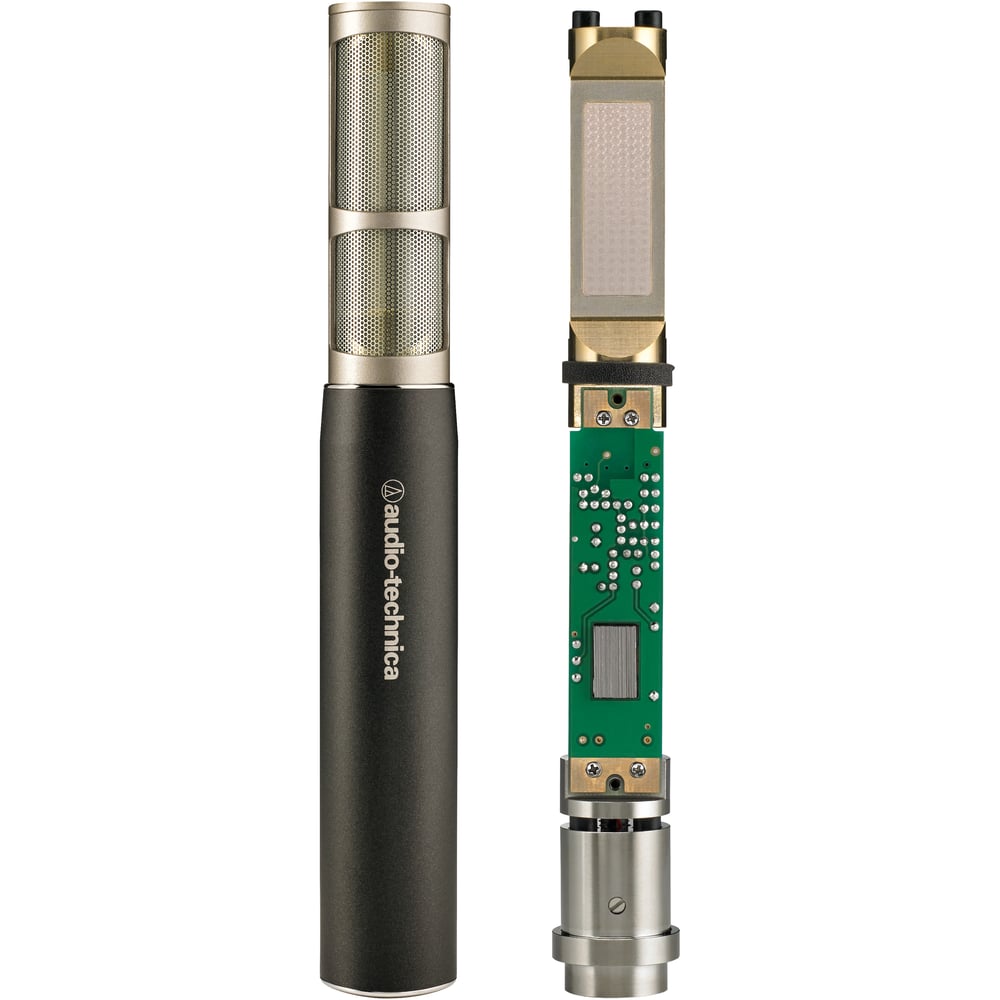 Audio-Technica AT5045 Cardioid Studio Condenser Instrument Microphone, Side-Address, Stick-Type With Xl