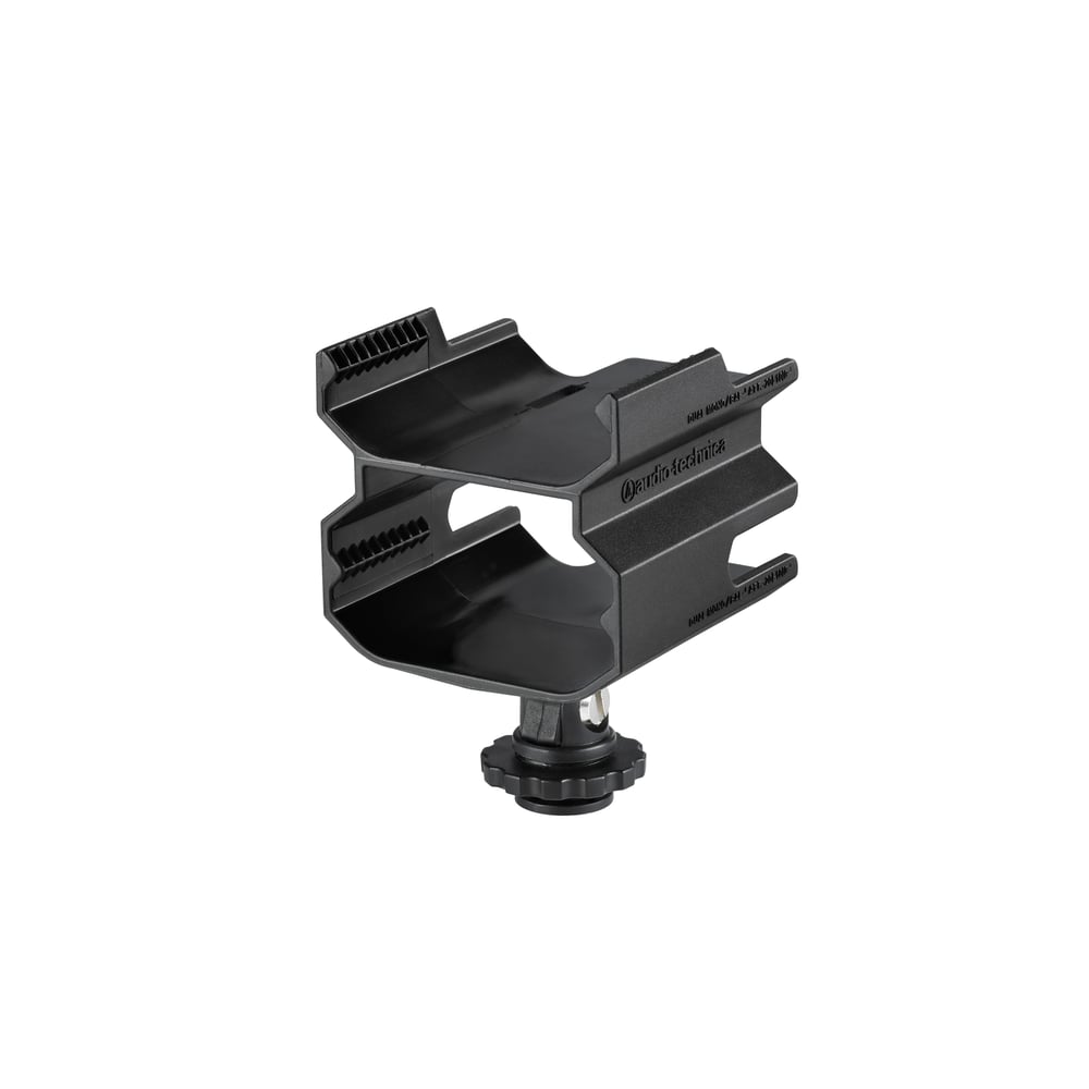 Audio-Technica AT8691 Camera Shoe Dual Mount For The System 10 Camera-Mount Digital Wireless Systems, H