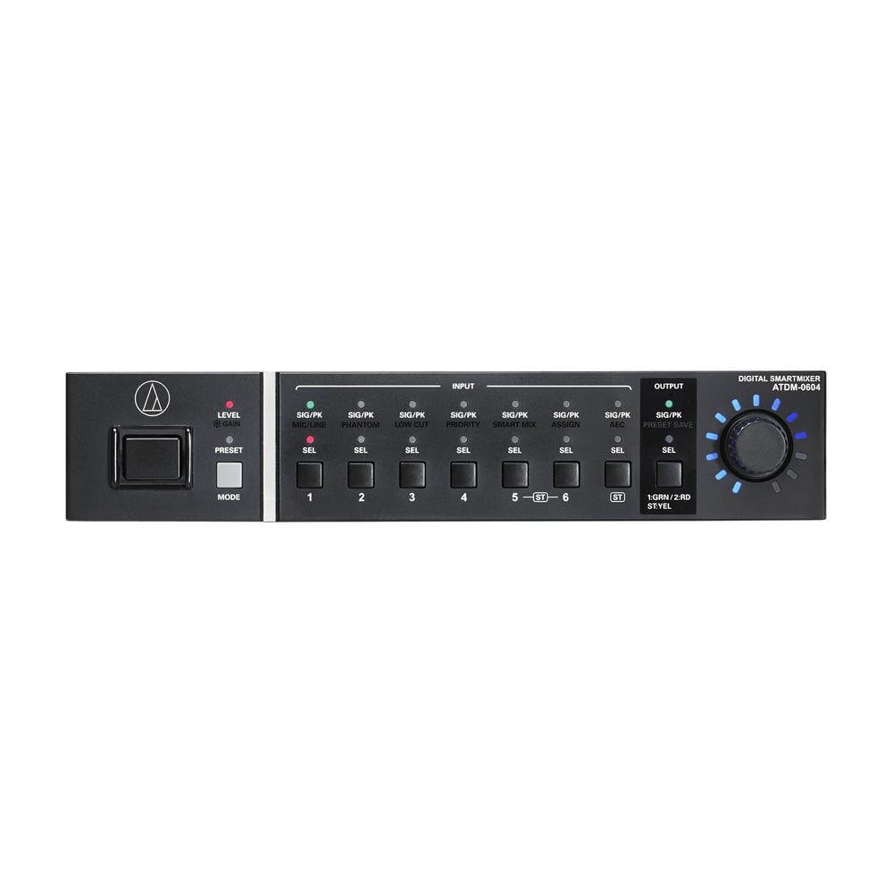 Audio-Technica ATDM-0604A 6-Channel Digital Smart Mixer