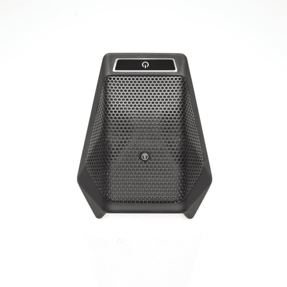 Audio-Technica ATND971A Cardioid Condenser Boundary Microphone With Dante Network Output