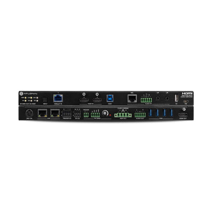 ATLONA AT-OME-CS31-SA-HDBT 3X1 Video Switcher W/ Audio Mixer & Amplifier W/Hdbt Input
