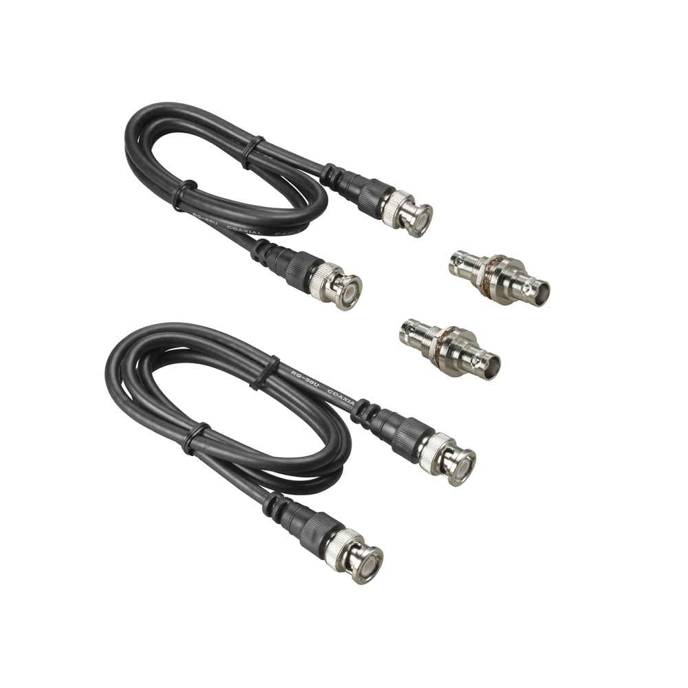 Audio-Technica ATW-BH1 Antenna Bulkhead Connector Kit Includes Bnc-Bnc Bulkhead-Type Connectors With Mou