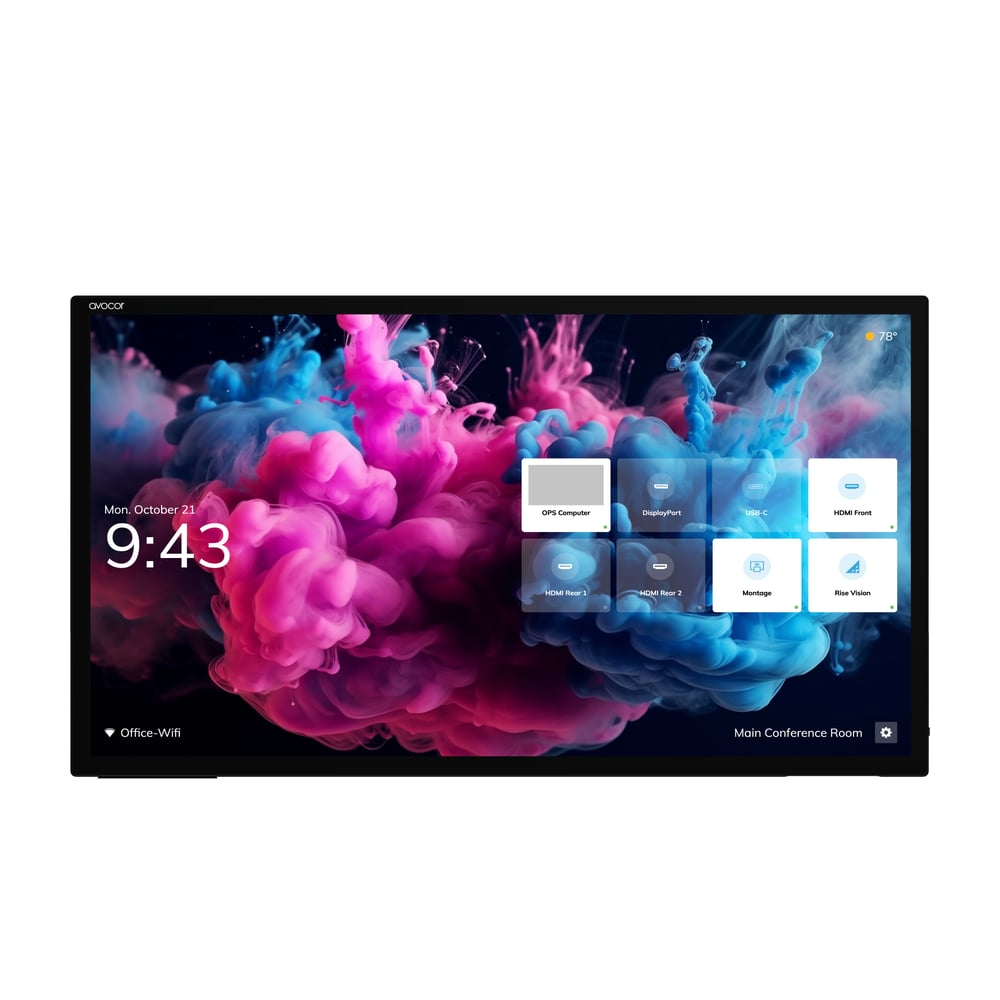 AVOCOR AVH-6520 H-20 Series 65" 4K Pcap Led Interactive Display