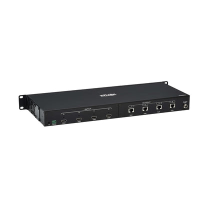 TRIPPLITE B127A-4X4-BH4PH 4X4 Hdmi Over Cat6 Matrix Switch Kit, Switch/4X Pigtail Receiver