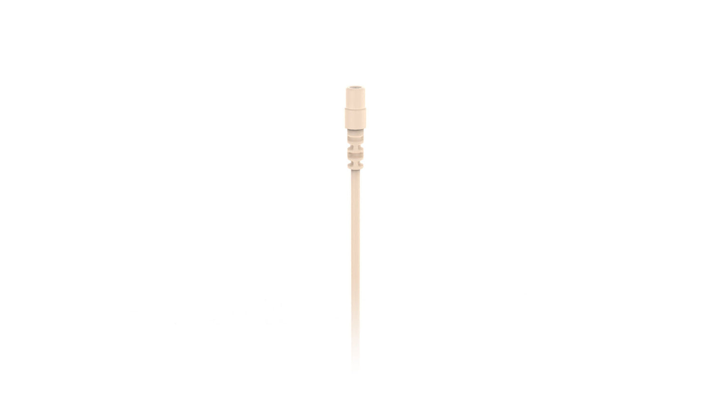 Countryman B2D Directional Lavelier For Sennheiser | 3.5mm Locking (Fixed) | Mid Gain | Light Beige