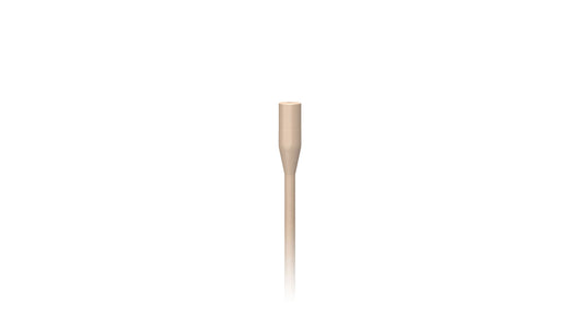Countryman B6 Omnidirectional Lavalier For Shure | TA4F (AX) (Fixed) | Mid Gain | Light Beige