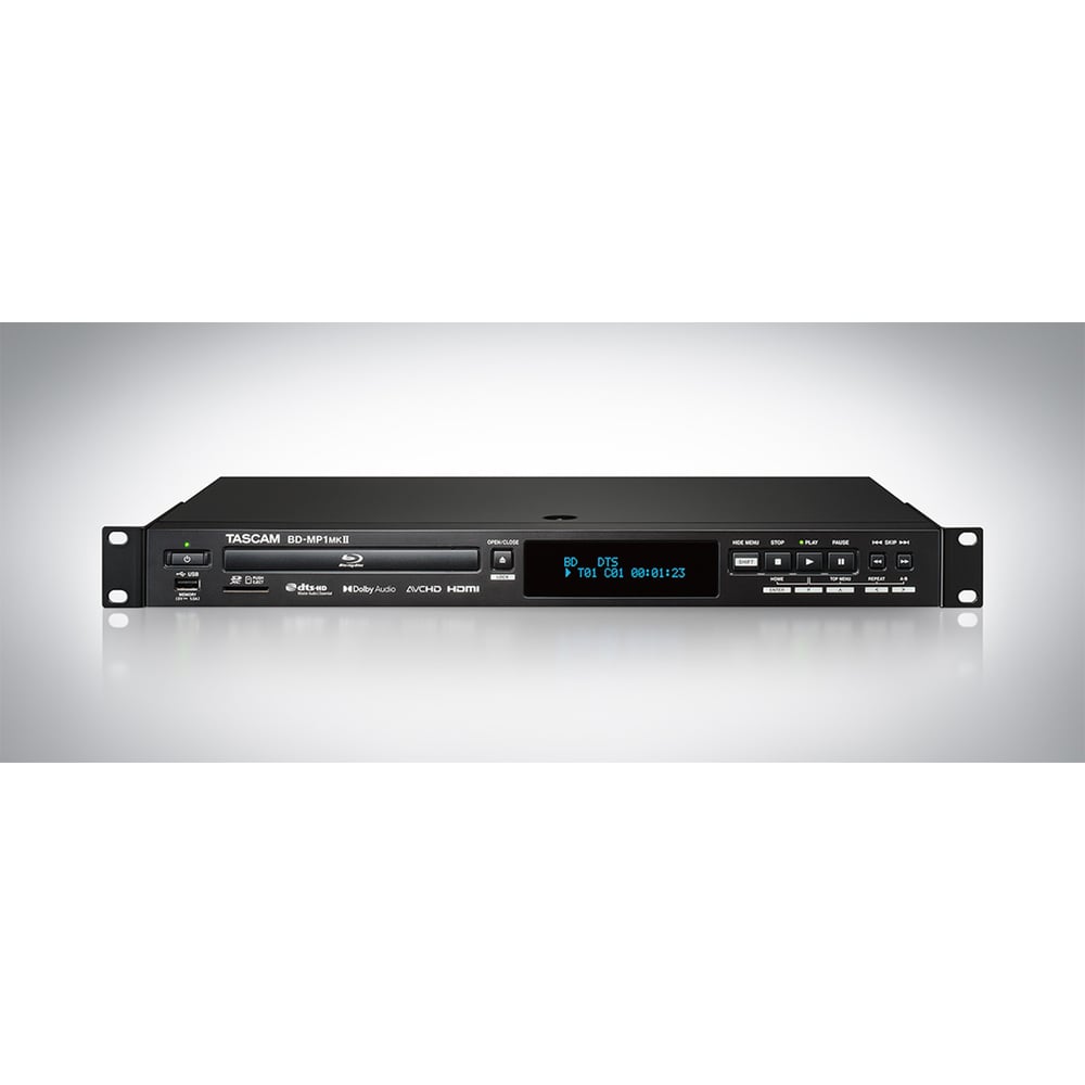 TASCAM BD-MP1MK2 Blu Ray And Media Player Bd-Mp1Mkii