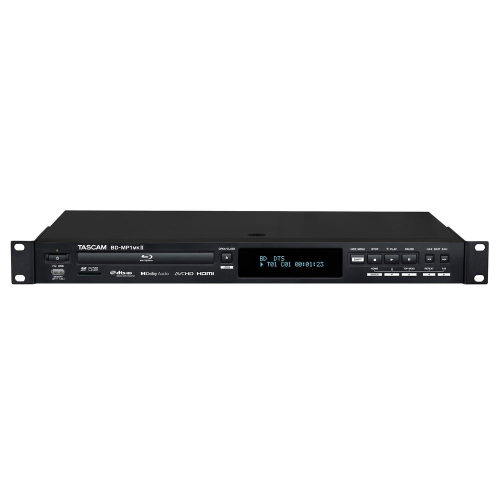 TASCAM BD-MP1MK2 Blu Ray And Media Player Bd-Mp1Mkii