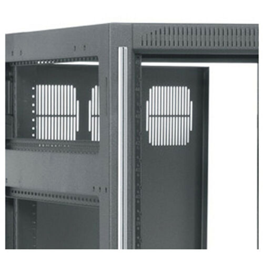 Middle Atlantic BGR-TRIM25B 25Sp Bgr Trim, Black