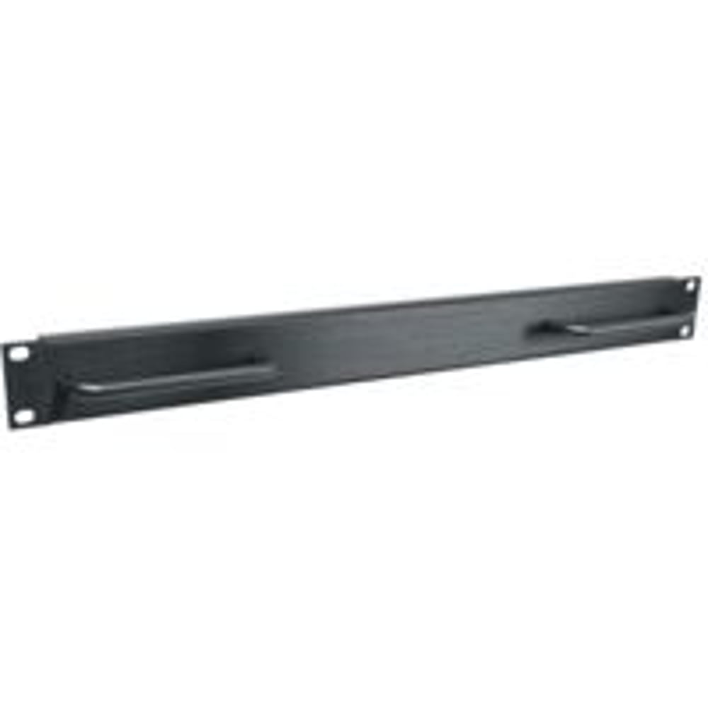 Middle Atlantic BL1-H 1Sp(1-3/4")Handle Panel, Black Brushed Finish