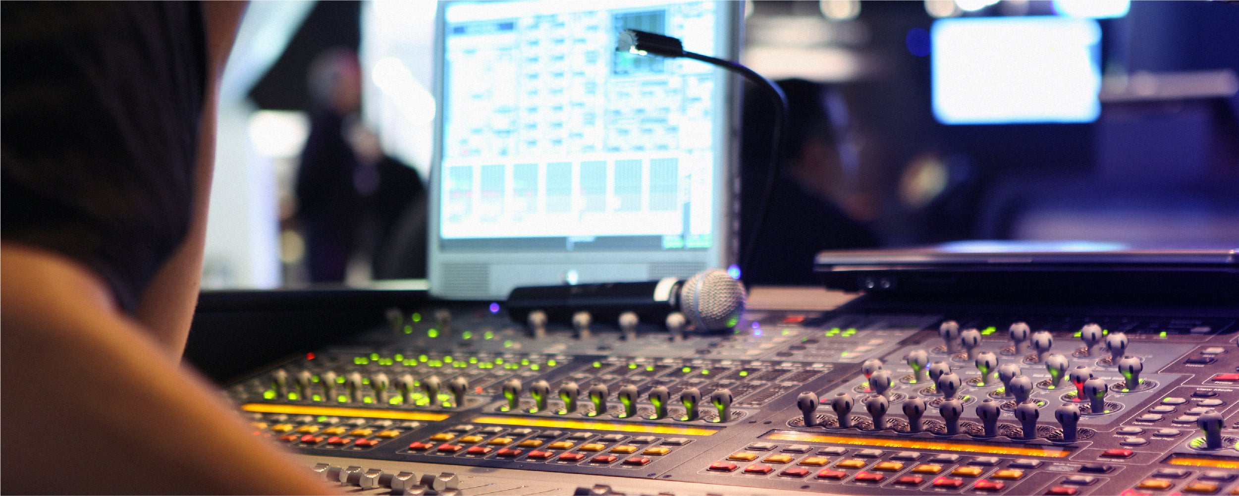 Audio mixer for the church