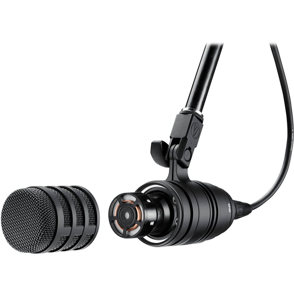 Audio-Technica BP40 Large-Diaphragm Dynamic Broadcast Microphone       Edge Cons
