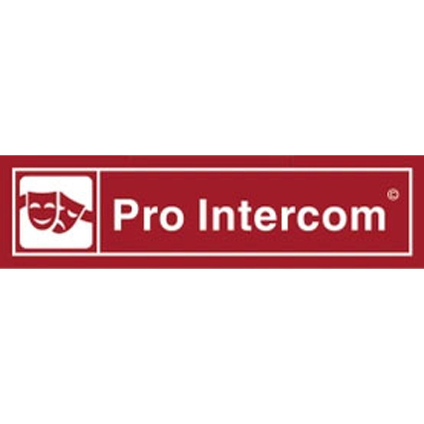 Pro Intercom HH10AB Handset with Passive Cradle (Black)