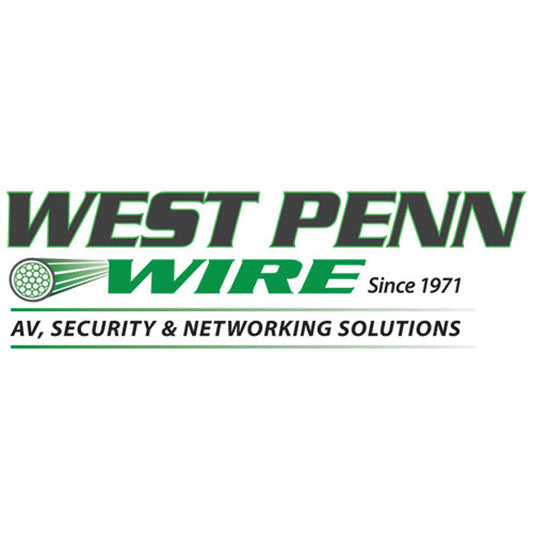 West Penn 25224B 18G Unshielded Speaker Wire | Color: Black, Length: 500 feet