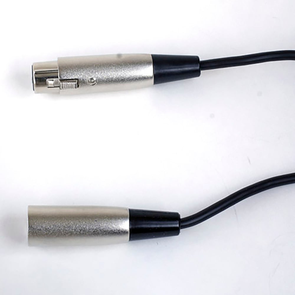 Shure C25J 25 Hi-Flex Cable; Chrome Xlr Conn