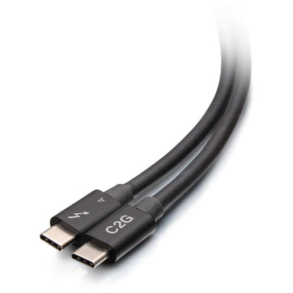 C2G C2G28886 2.5Ft 0.8M Thunderbolt4 Usbc-C (40Gbps)