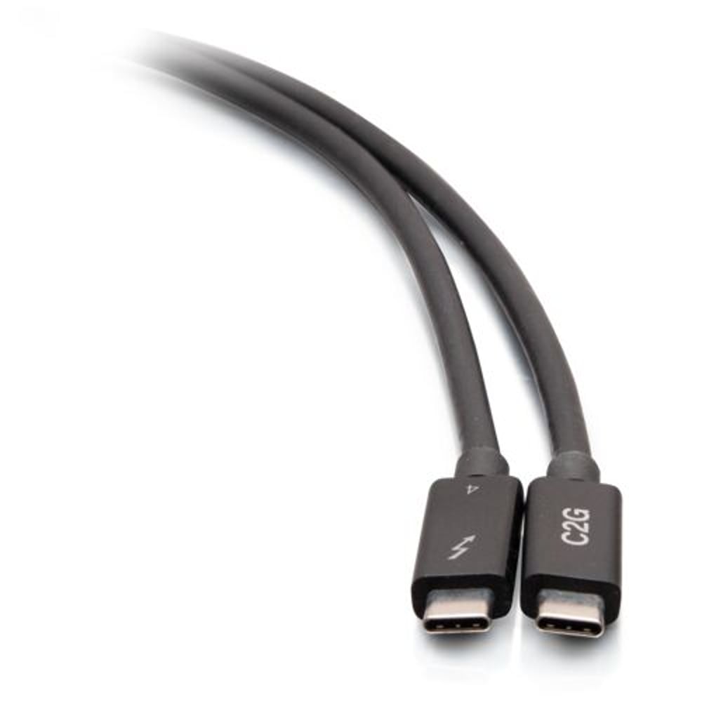 C2G C2G28886 2.5Ft 0.8M Thunderbolt4 Usbc-C (40Gbps)