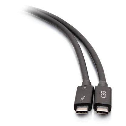 C2G C2G28886 2.5Ft 0.8M Thunderbolt4 Usbc-C (40Gbps)