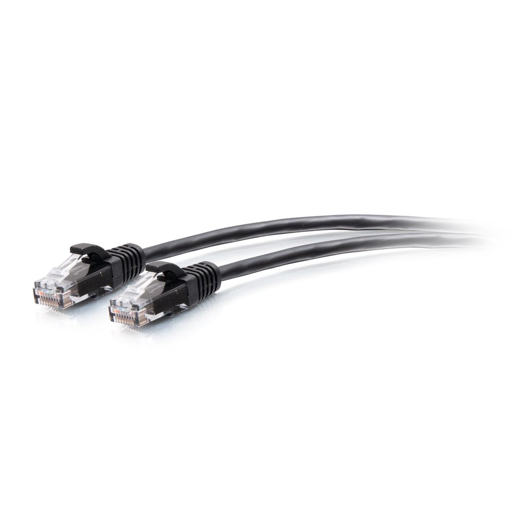 C2G C2G30143 5Ft Cat6A Slim Patch 28Awg Black