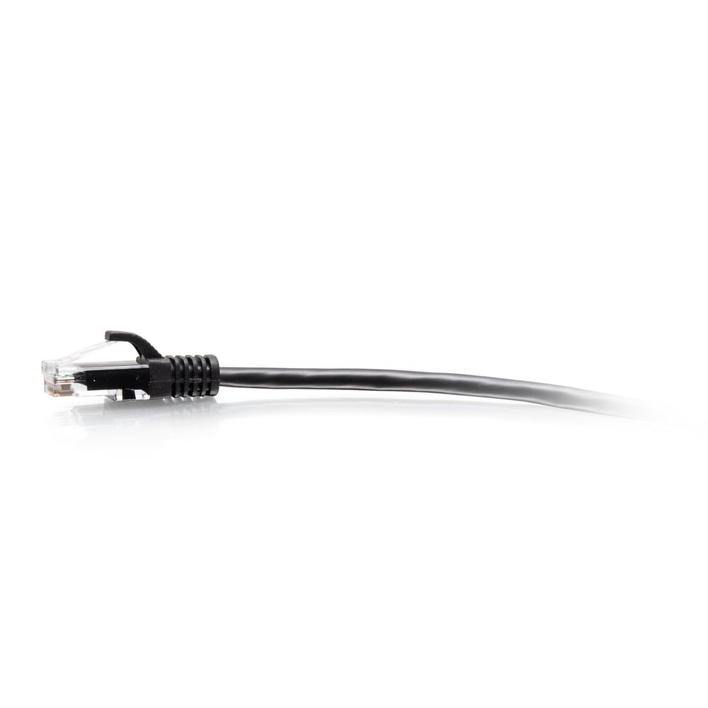 C2G C2G30143 5Ft Cat6A Slim Patch 28Awg Black