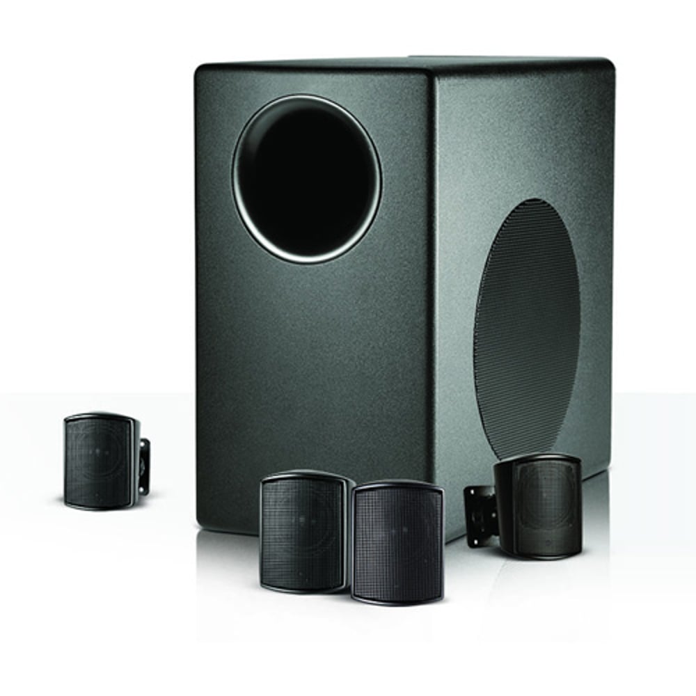 JBL C50PACK-WH Control 50 Pk Subwoofer-Satellite System W/4 Satellite Speakers