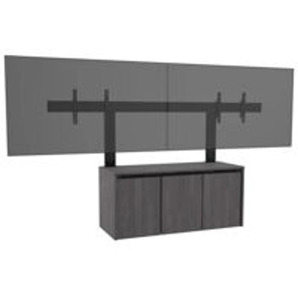 Middle Atlantic C5-2731-LD2-75 C5 Credenza With Dual Large Display Mount,