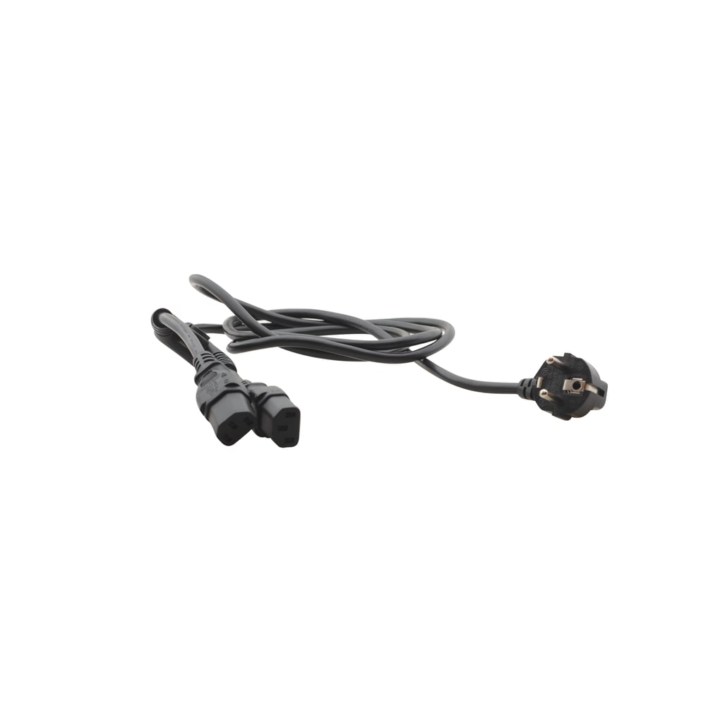 Kramer CACY/US Tbus Ac Power Cord Dual Outputs - Usa 6Ft 110V Ac (For 2 Single Or 1 D