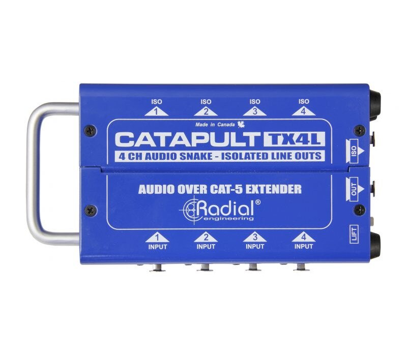 Radial Catapult TX4L 4 Channel Audio Snake