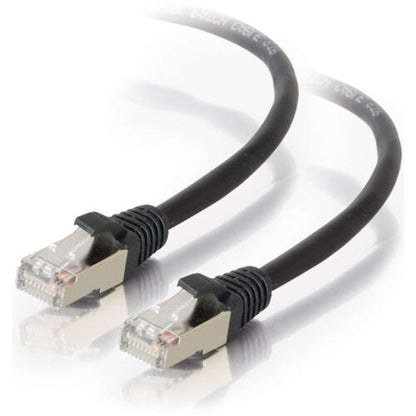 C2G CG28717 150Ft Cat5E Molded Stp Cbl Blk