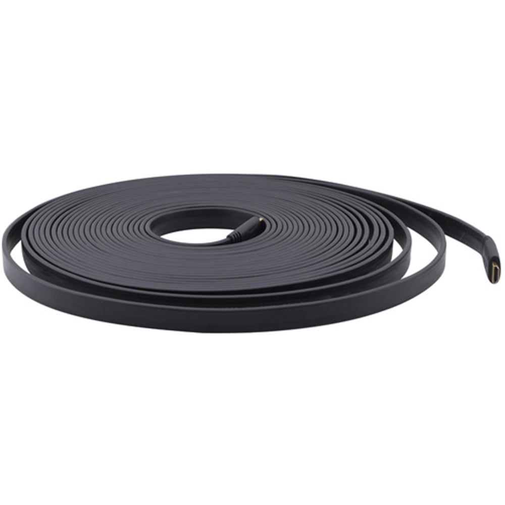 Kramer C-HM/HM/FLAT/ETH-50 Hdmi (M) To Hdmi (M) Flat Cable With Ethernet - 50'