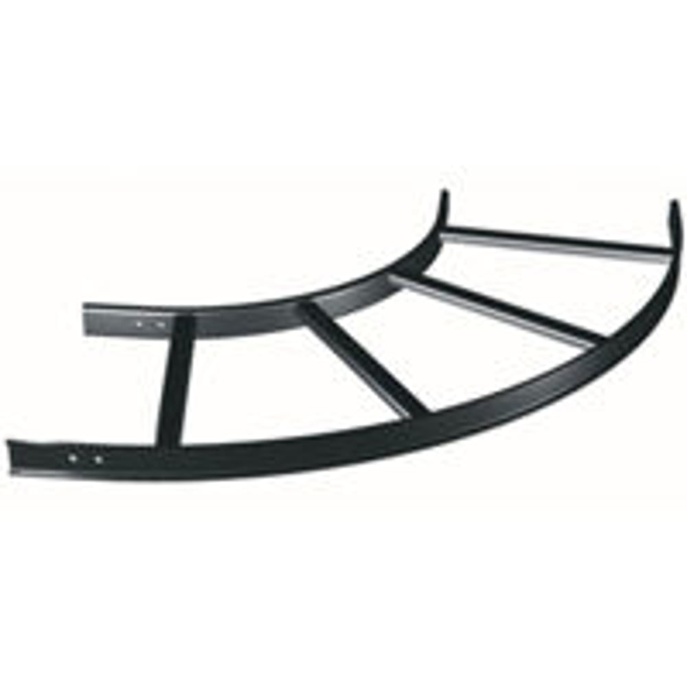 Middle Atlantic CLB-90HB-W24 90 Horiz Bend, 24", Blk, 1Pc