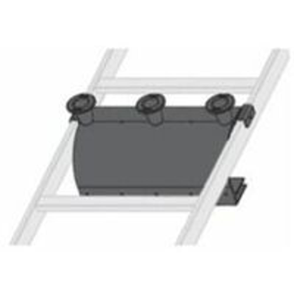 Middle Atlantic CLH-ARD12 Adjustable Rung W/Ed, 12", 3 Spls