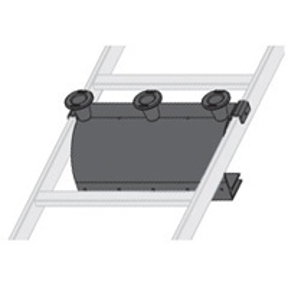 Middle Atlantic CLH-ARD24 Adjustable Rung W/Ed, 24", 7 Spls