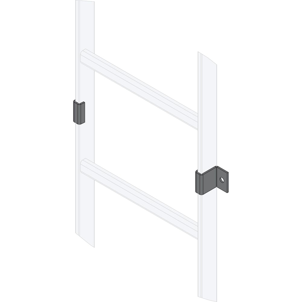 Middle Atlantic CLH-RWC Ladder Wall Clamp, 1Pr