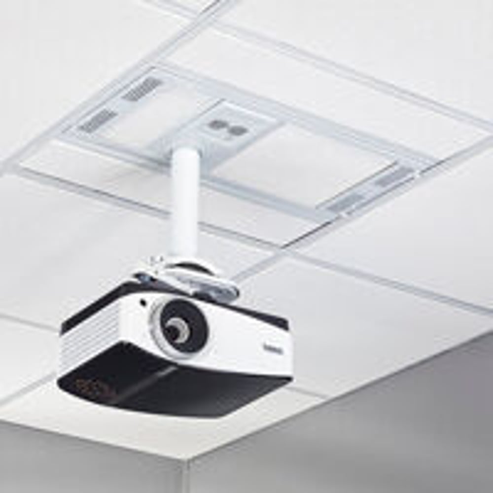 Chief CMS491CP2 Ceiling Storage Box 1X2 W/Column W/Power