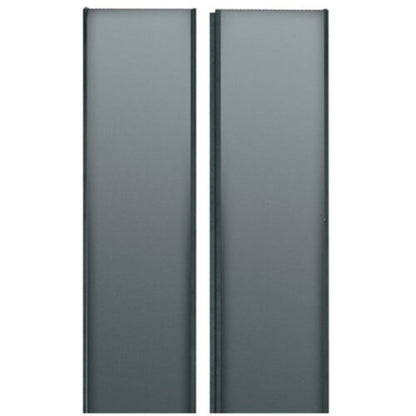 Middle Atlantic CRD-WMRK-24 24Sp Solid Split Rd With Swing Handle, Wmrk, Blk