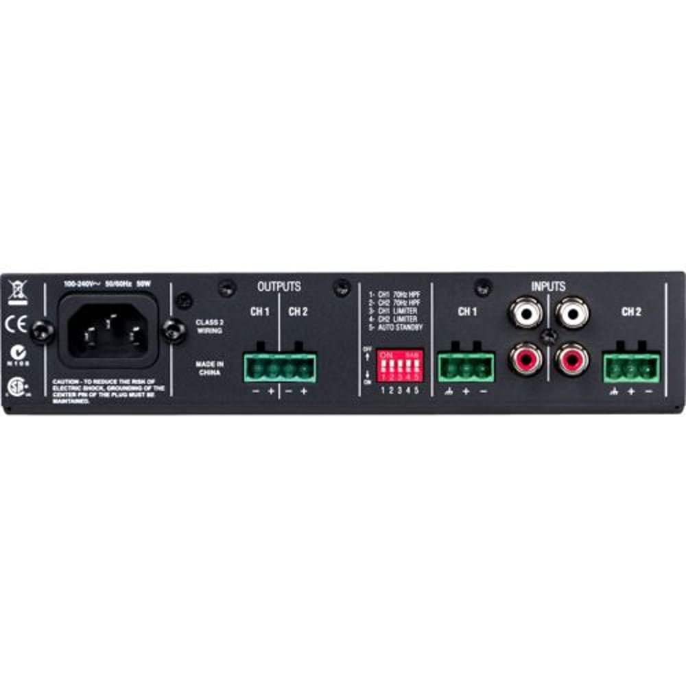 JBL NCSA2120R-U-US 2 X 120W At 4/8Ohms Amplifier