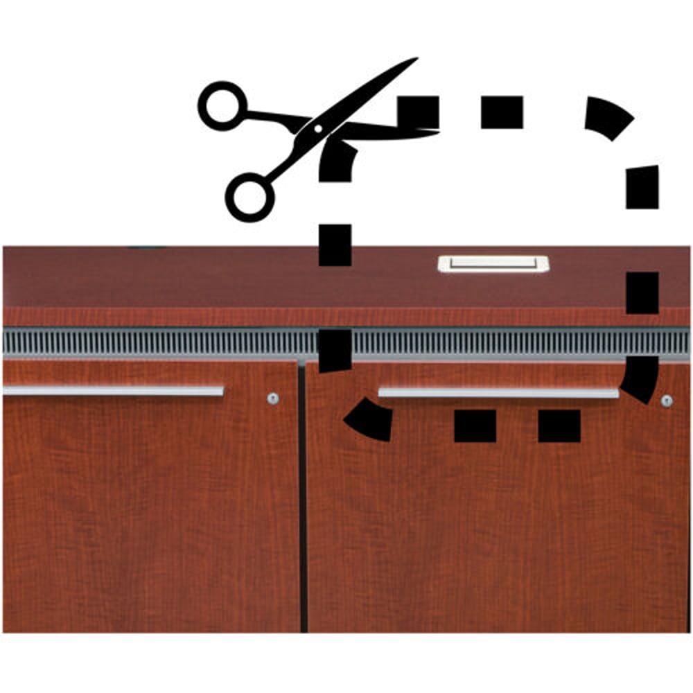 Middle Atlantic CUT-AMHP600 Cutout For Amx Hp600, 6002 Tbox
