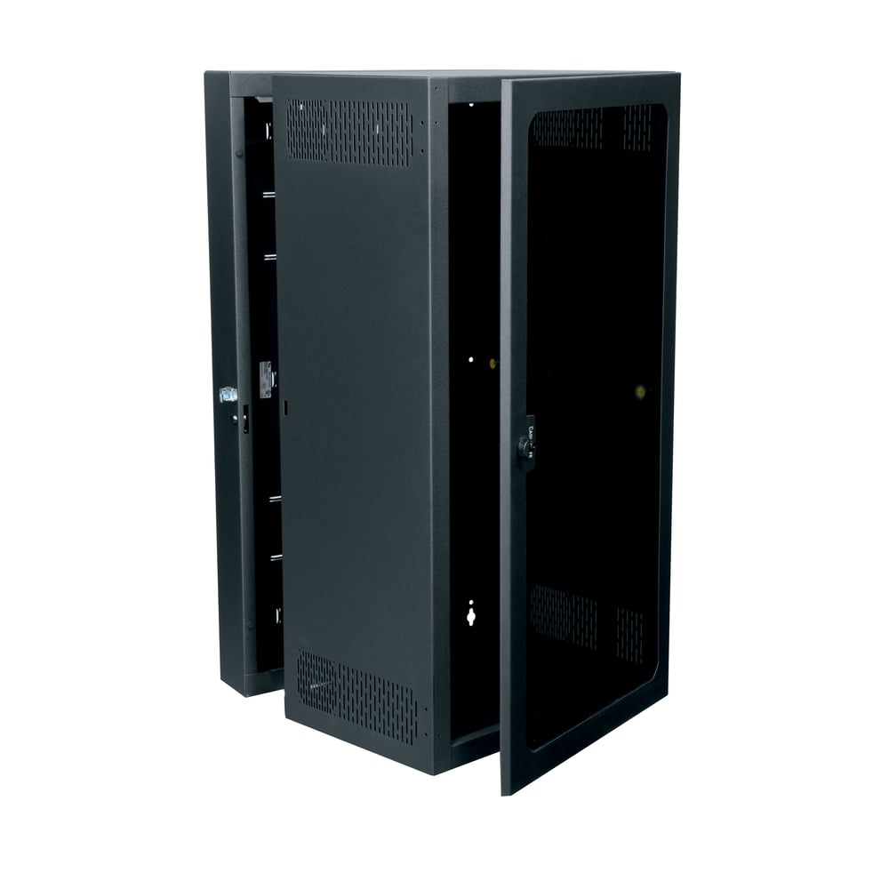 Middle Atlantic CWR-26-17PD 4'Data Wall Cab, Plexi Door, 17"Deep