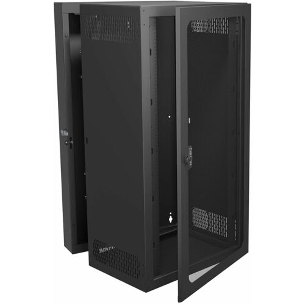 Middle Atlantic CWR-26-26VD 4'Data Wall Cab, Vented Door, 26"Deep