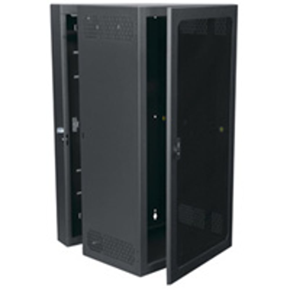 Middle Atlantic CWR-26-32PD 4'Data Wall Cab, Plexi Door, 32"Deep