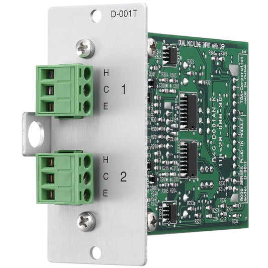 TOA D-001T Digital Matrix Mixer Input Module For 9000 Series