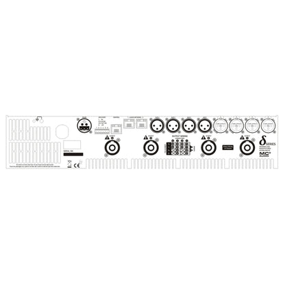 Danley D14K4-DSP-110-DANTE 4-Channel Amplifier with DSP
