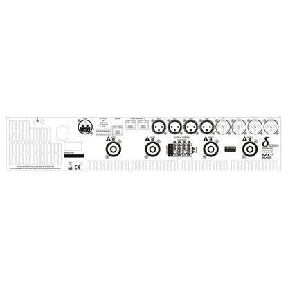 Danley D14K4-DSP 4-Channel Amplifier with DSP