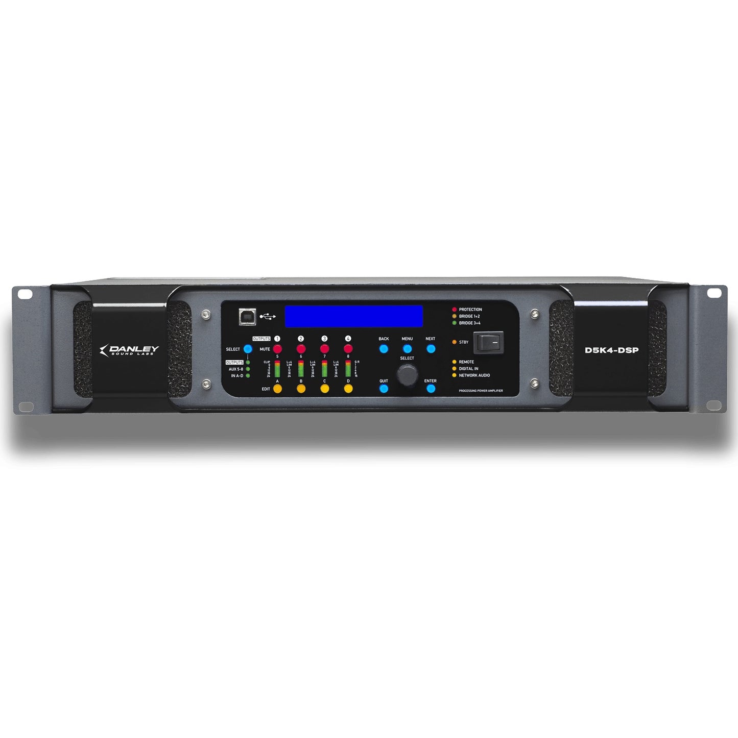 Danley D5K4-DSP-110-DANTE Professional Amplifier with DSP